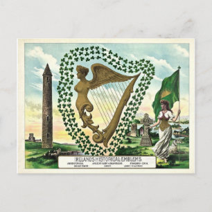 Activiteiten in de omgeving van Historic Ireland S Briefkaart