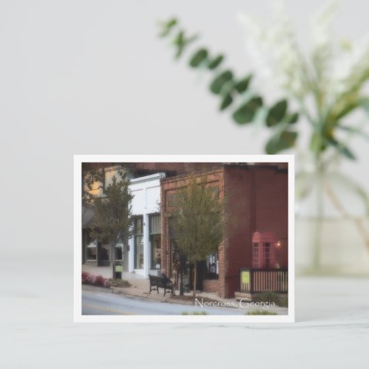 Activiteiten in de omgeving van Historic Norcross, Briefkaart (Staand voorkant)