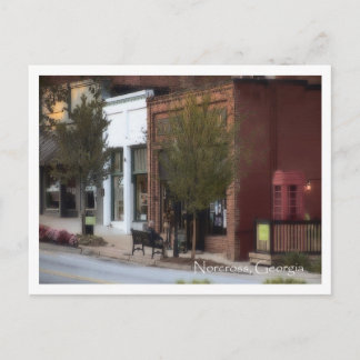 Activiteiten in de omgeving van Historic Norcross, Briefkaart