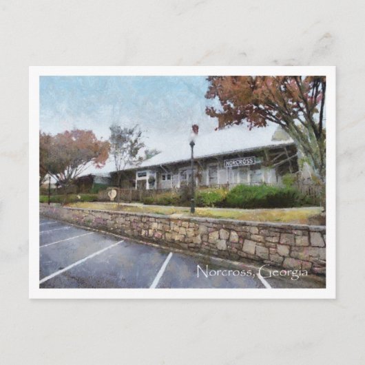 Activiteiten in de omgeving van Historic Norcross  Briefkaart (Voorkant)