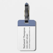 Activiteiten in de omgeving van HOGWARTS™ Astronom Bagagelabel (Achterkant verticaal)