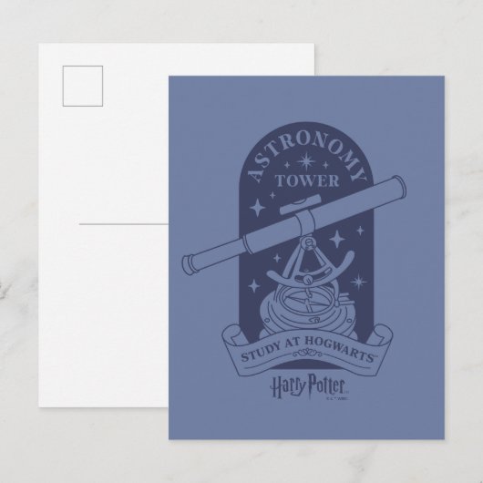 Activiteiten in de omgeving van HOGWARTS™ Astronom Briefkaart (Voorkant / Achterkant)
