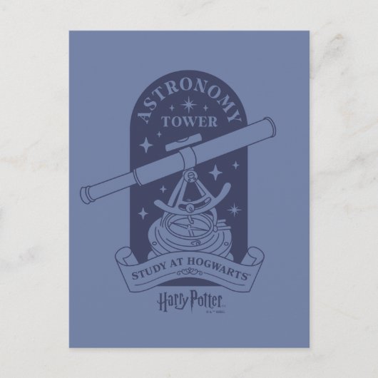 Activiteiten in de omgeving van HOGWARTS™ Astronom Briefkaart (Voorkant)