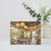 Activiteiten in de omgeving van Hoi An Vietnam Wat Briefkaart (Staand voorkant)