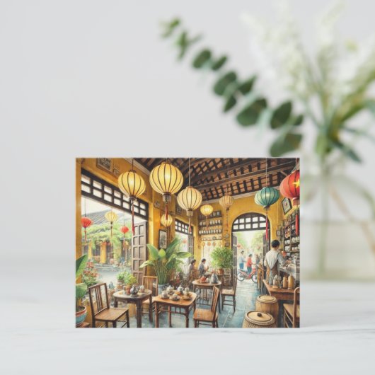 Activiteiten in de omgeving van Hoi An Vietnam Wat Briefkaart (Staand voorkant)