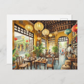 Activiteiten in de omgeving van Hoi An Vietnam Wat Briefkaart (Voorkant / Achterkant)