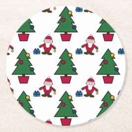 Activiteiten in de omgeving van Holiday Santa & Tr Ronde Kartonnen Onderzetter