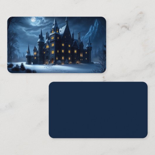 Activiteiten in de omgeving van Hollow Cold Night Visitekaartje (Voorkant / Achterkant)