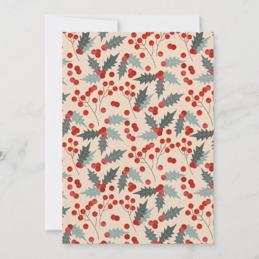 Activiteiten in de omgeving van Holly Berry Santa Kaart (Achterkant)