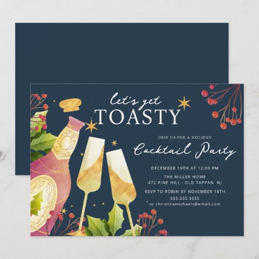 Activiteiten in de omgeving van Holly & Bubbles Co Kaart (Voorkant / Achterkant)