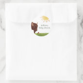 Activiteiten in de omgeving van Holy Koe Highland  Ronde Sticker (Tas)