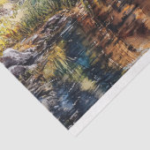 Activiteiten in de omgeving van Horse by the Lake  Tissuepapier (Detail)