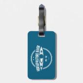 Activiteiten in de omgeving van Horsepasture River Bagagelabel (Achterkant verticaal)