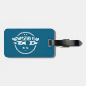 Activiteiten in de omgeving van Horsepasture River Bagagelabel (Achterkant horizontaal)