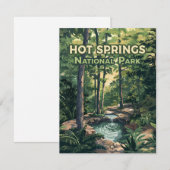 Activiteiten in de omgeving van Hot Springs Nation (Voorkant / Achterkant)