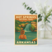 Activiteiten in de omgeving van Hot Springs Nation Briefkaart (Staand voorkant)