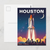 Activiteiten in de omgeving van Houston Texas Skyl Briefkaart (Voorkant / Achterkant)