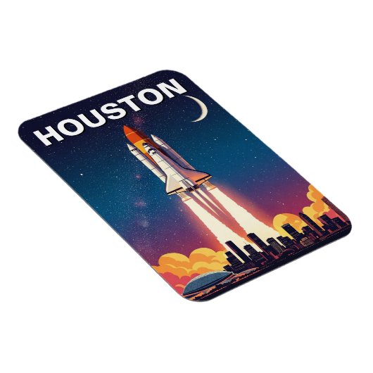 Activiteiten in de omgeving van Houston Texas Skyl Magneet (Rechterzijde)