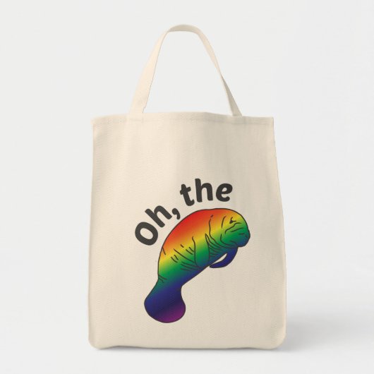 Activiteiten in de omgeving van Hue Manatee Grocer Tote Bag (Voorkant)