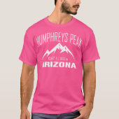 Activiteiten in de omgeving van Humphreys Peak Ari T-shirt (Voorkant)