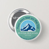 Activiteiten in de omgeving van Hunter Mountain Ne Ronde Button 5,7 Cm (Voorkant /achterkant)