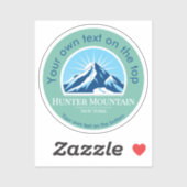 Activiteiten in de omgeving van Hunter Mountain Ne Sticker (Vel)