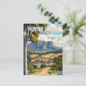 Activiteiten in de omgeving van Hunter Valley Aust Briefkaart (Staand voorkant)