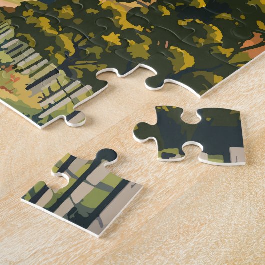 Activiteiten in de omgeving van Hunter Valley Aust Legpuzzel (Zijkant)