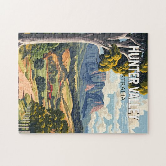 Activiteiten in de omgeving van Hunter Valley Aust Legpuzzel (Horizontaal)