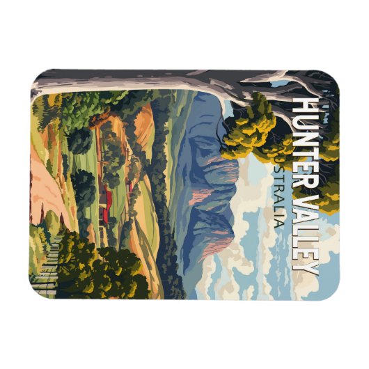 Activiteiten in de omgeving van Hunter Valley Aust Magneet (Horizontaal)