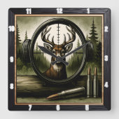 Activiteiten in de omgeving van Hunter's Scope Wil Vierkante Klok (Voorkant)