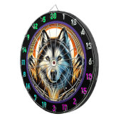 Activiteiten in de omgeving van Husky Spirit Mount Dartbord (Voorkant Rechts)