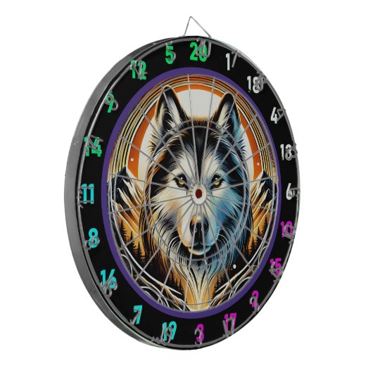 Activiteiten in de omgeving van Husky Spirit Mount Dartbord (Voorkant Links)