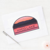Activiteiten in de omgeving van Hyco Lake North Ca Rechthoekige Sticker (Envelop)