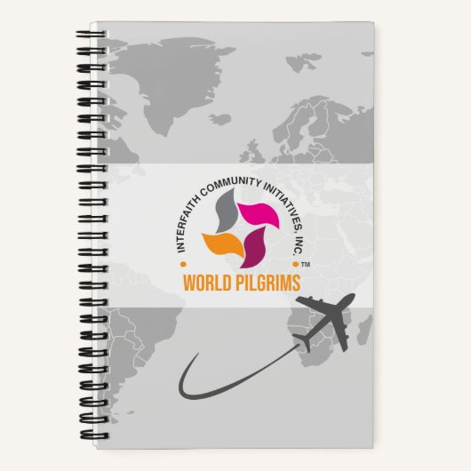 Activiteiten in de omgeving van ICI World Pilgrims Notitieboek (Voorkant)