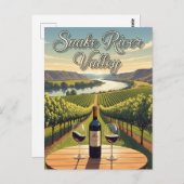 Activiteiten in de omgeving van Idaho Snake River  Briefkaart (Voorkant / Achterkant)