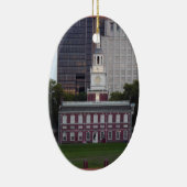 Activiteiten in de omgeving van Independence Hall  Keramisch Ornament (Rechts)