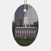 Activiteiten in de omgeving van Independence Hall  Keramisch Ornament (Links)