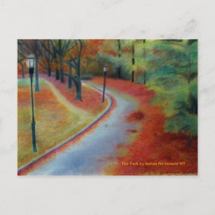 Activiteiten in de omgeving van Indian Red Inwood  Briefkaart