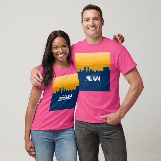 Activiteiten in de omgeving van Indiana Basketball T-shirt (Unisex)