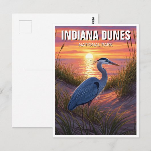 Activiteiten in de omgeving van Indiana Dunes Nati Briefkaart (Voorkant / Achterkant)