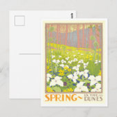 Activiteiten in de omgeving van Indiana Dunes Vint Briefkaart (Voorkant / Achterkant)