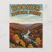 Activiteiten in de omgeving van Indiana Hoosier Na Briefkaart (Voorkant)