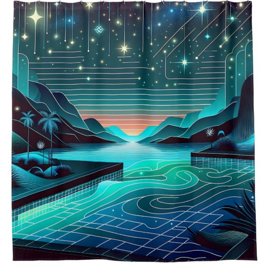 Activiteiten in de omgeving van Infinity Pool at T Douchegordijn (Voorkant)