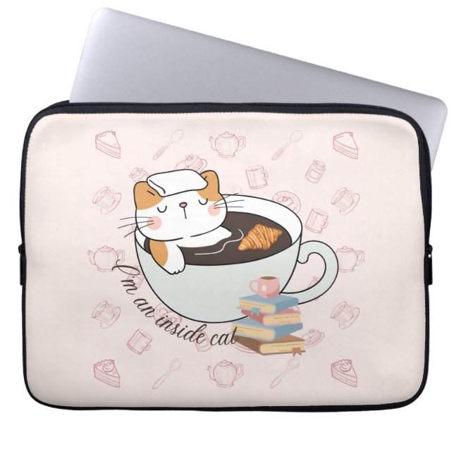 Activiteiten in de omgeving van Inside Cat Spa Laptop Sleeve (Voorkant)