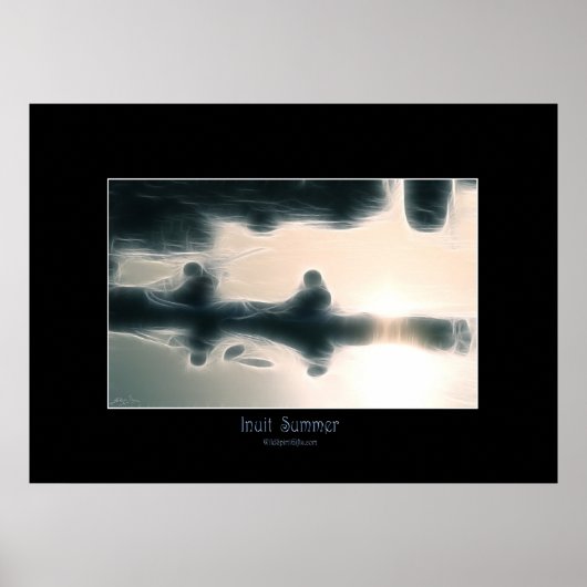 Activiteiten in de omgeving van INUIT SUMMER Eskim Poster (Voorkant)