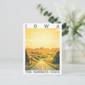 Activiteiten in de omgeving van Iowa the Hawkeye S Briefkaart (Staand voorkant)