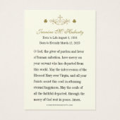 Activiteiten in de omgeving van Irish Gold Claddag Visitekaartje (Achterkant)