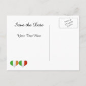 Activiteiten in de omgeving van Irish Italian Hear Aankondigingskaart (Achterkant)