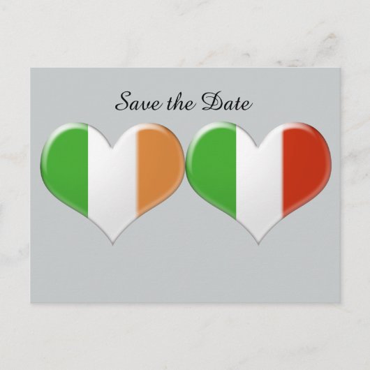 Activiteiten in de omgeving van Irish Italian Hear Aankondigingskaart (Voorkant)